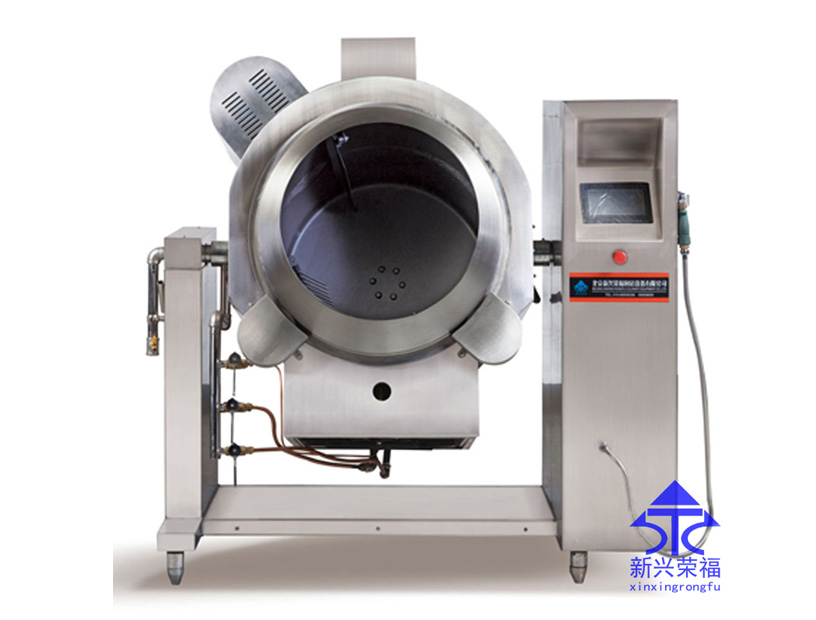 自動旋轉(zhuǎn)炒制機，大型自動炒菜機